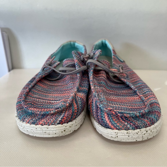 Hey Dude Women’s Wendy Sox Sunset Pink - Picture 6 of 8